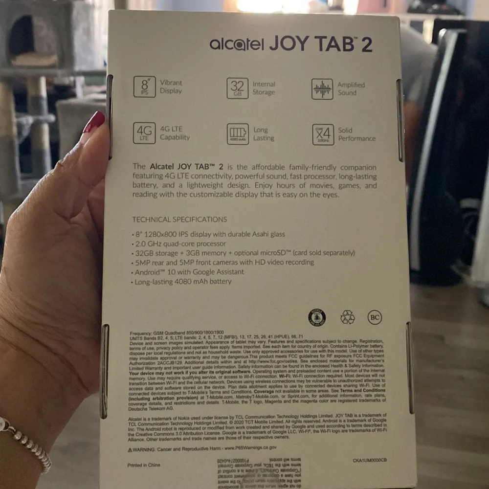 Alcatel tablet joy tab 2
